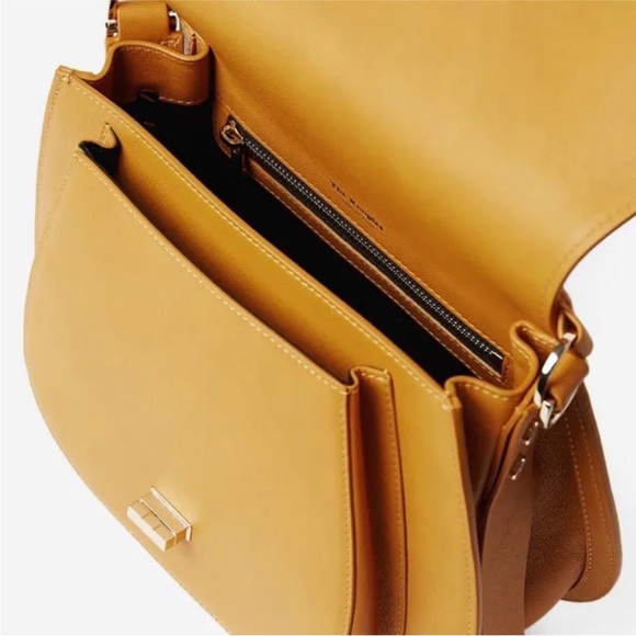 The Kooples saddle bag tan leather NWOT - Picture 16 of 16